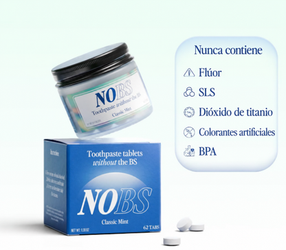 Tabletas Dentales Masticables NOBS