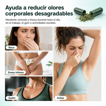 DEOS – Neutraliza el olor corporal desde adentro