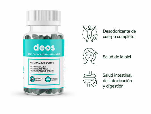 DEOS – Neutraliza el olor corporal desde adentro