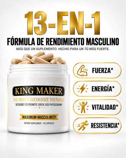 King Maker – Más energía, deseo y vitalidad masculina