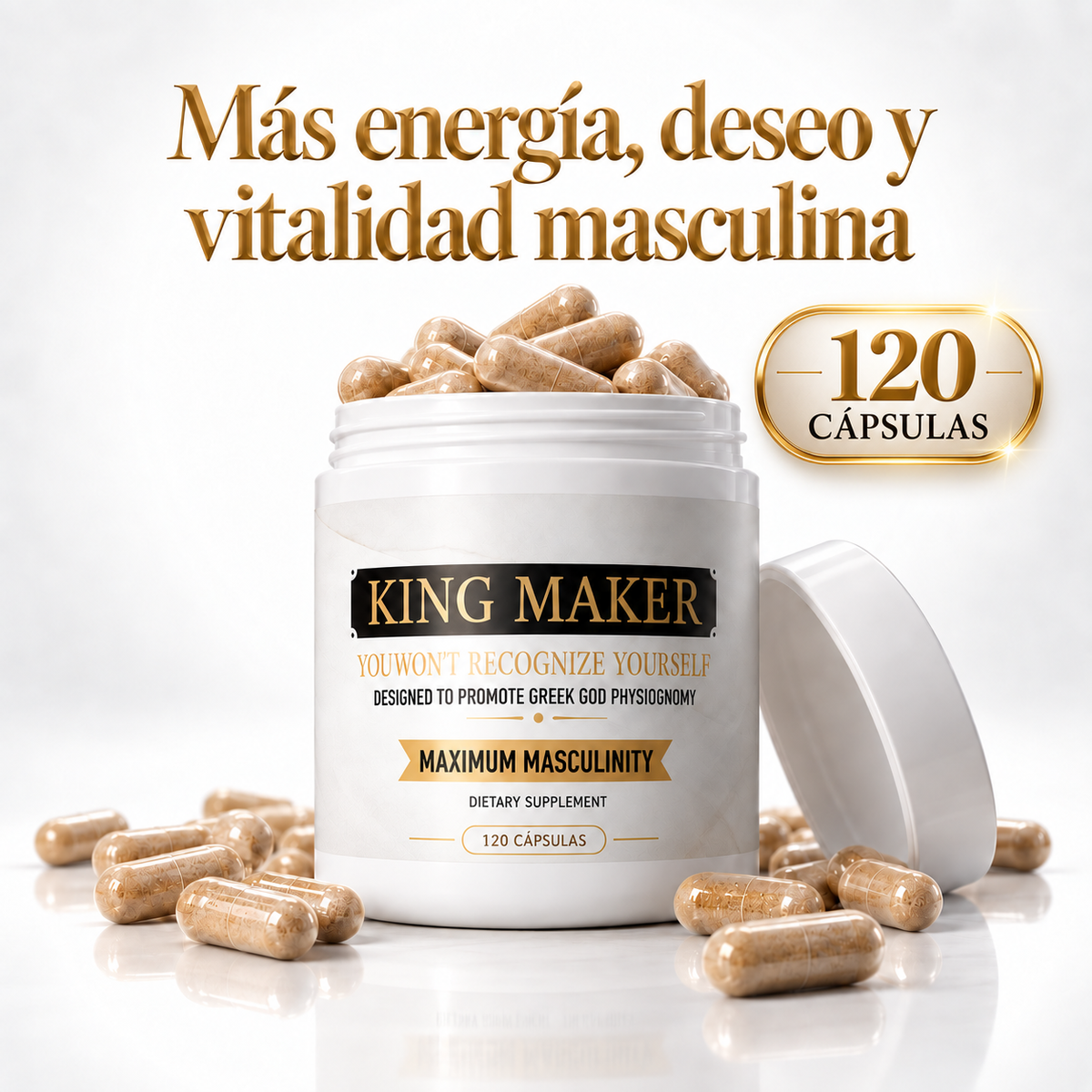 King Maker – Más energía, deseo y vitalidad masculina