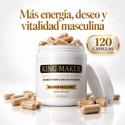 King Maker – Más energía, deseo y vitalidad masculina
