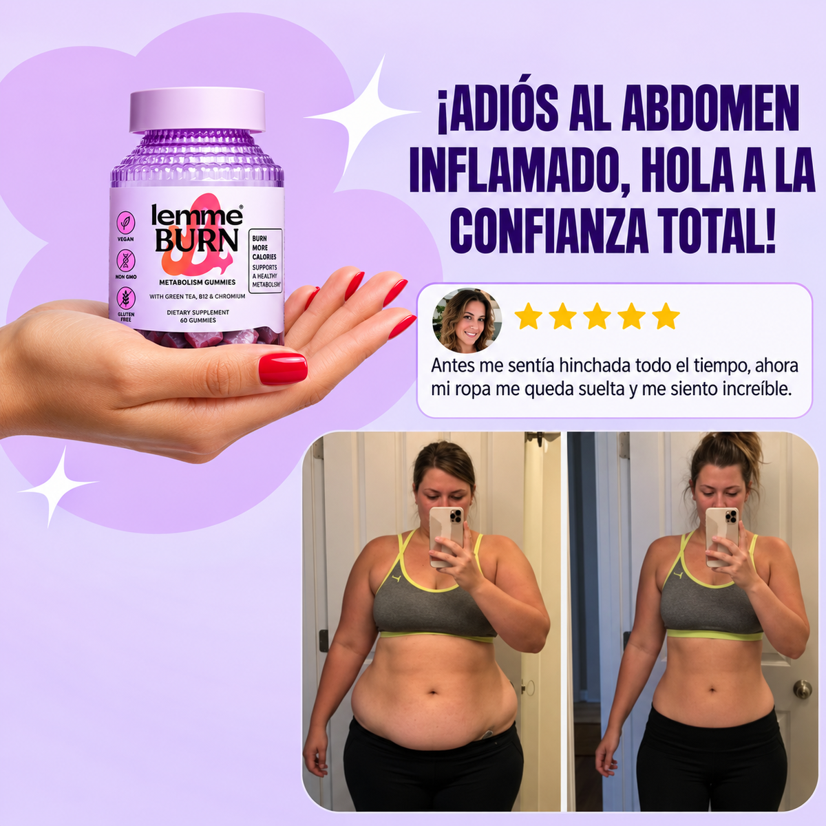 Lemme Burn: Despídete de la grasa y activa tu metabolismo
