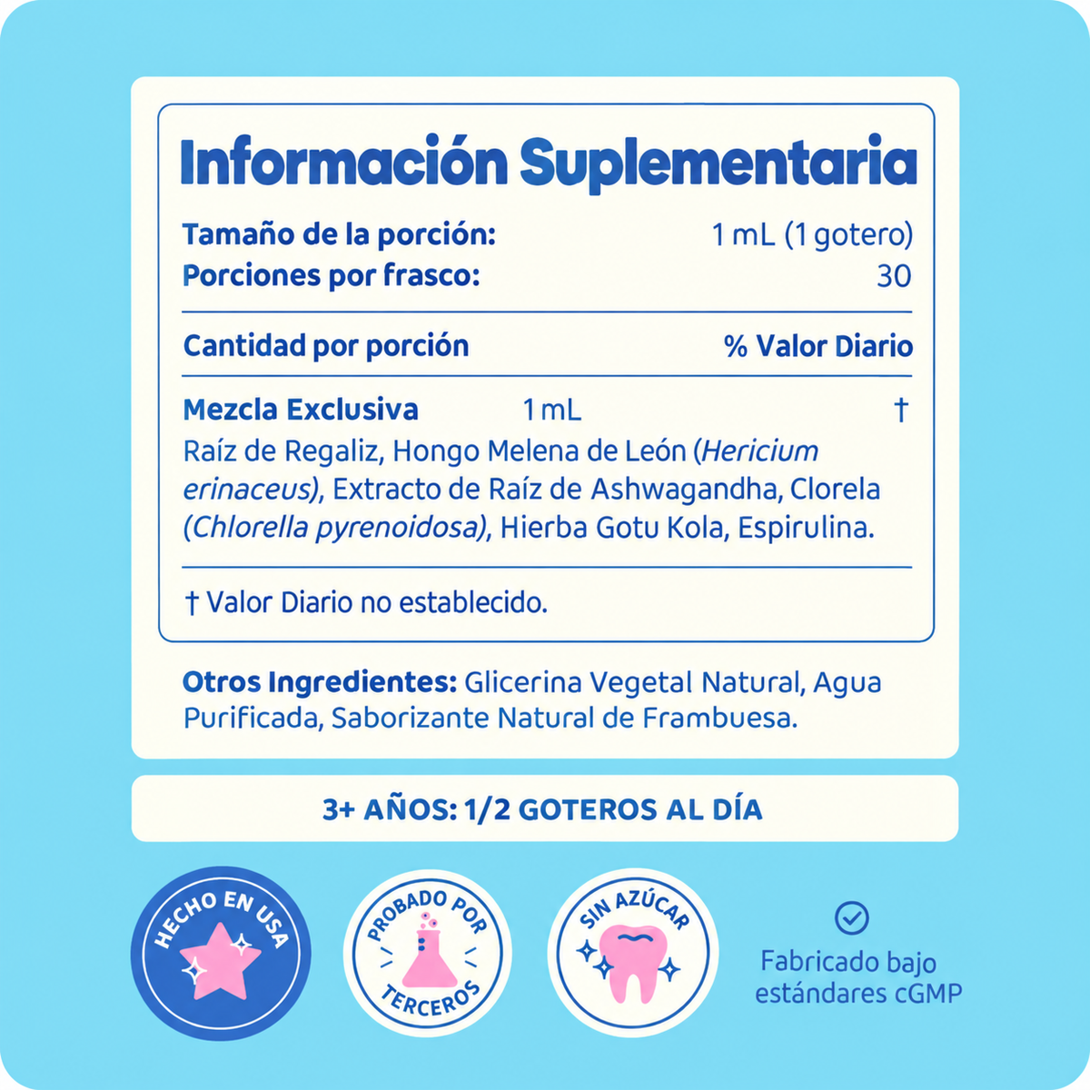 LingoLeap™ Líquido Infantil 30 ml